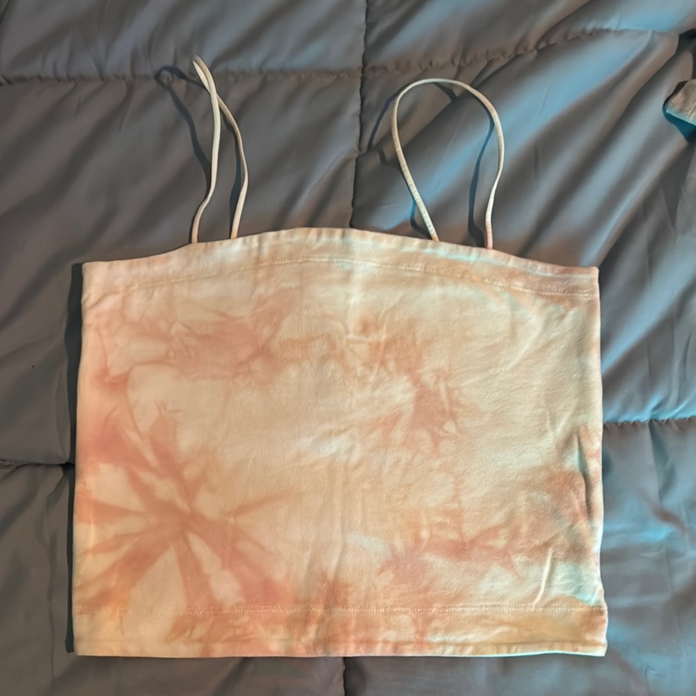 Tie-Dye Spaghetti Strap Top
